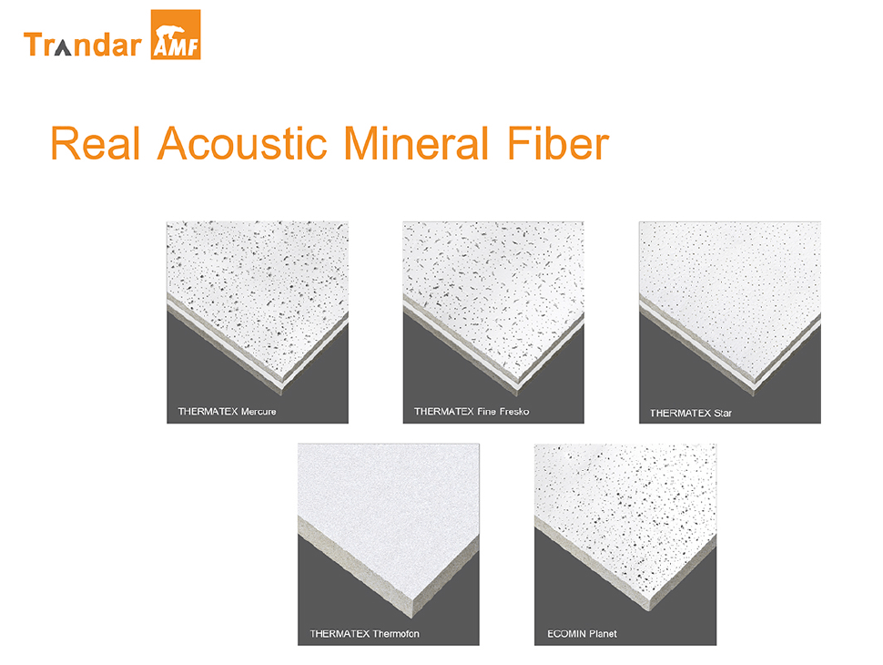 Real Acoustic Mineral Fiber