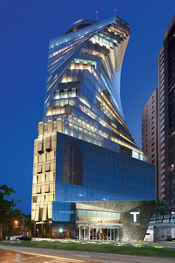 อาคาร T-One Office Building อาคารสำนักงานเกรด A สำหรับคนรุ่นใหม่ใจกลางทองหล่อ-สุขุมวิท