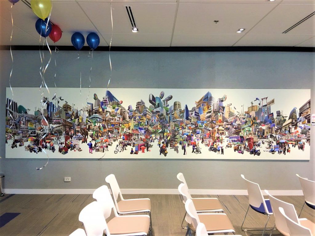 Office Google ใช้ฝ้าอะคูสติก Trandar Gedina E